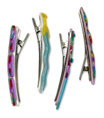 RAINBOW MAGIC SWITCHBLADE acetate hair clip