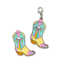 AQUARIUS BOOT enamel pin or charm