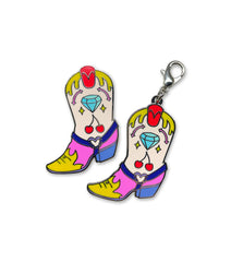 ARIES BOOT enamel pin or charm