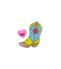 CANCER BOOT enamel pin or charm