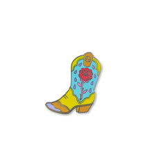 CANCER BOOT enamel pin or charm