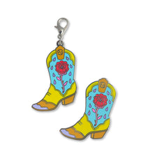 CANCER BOOT enamel pin or charm