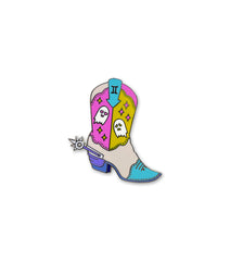 GEMINI BOOT enamel pin or charm