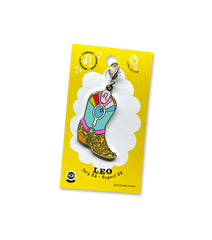 LEO BOOT enamel pin or charm