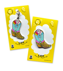 LEO BOOT enamel pin or charm