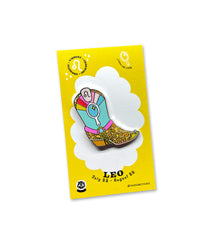 LEO BOOT enamel pin or charm