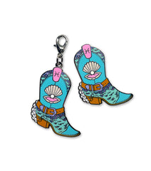 PISCES BOOT enamel pin or charm