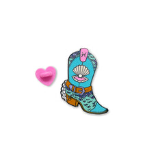 PISCES BOOT enamel pin or charm