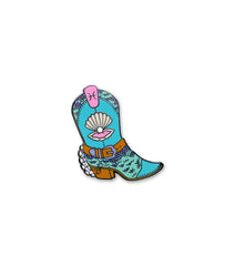 PISCES BOOT enamel pin or charm