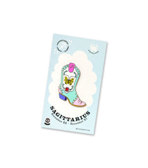 SAGITTARIUS BOOT enamel pin or charm