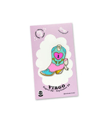 VIRGO BOOT enamel pin or charm