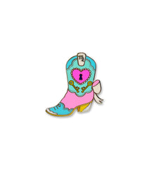 VIRGO BOOT enamel pin or charm