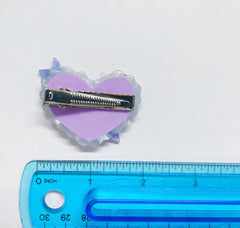 SWEETHEART acetate hair clip