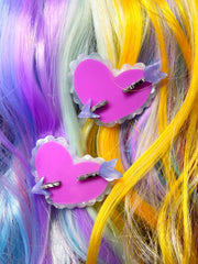 SWEETHEART acetate hair clip