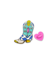 TAURUS BOOT enamel pin or charm