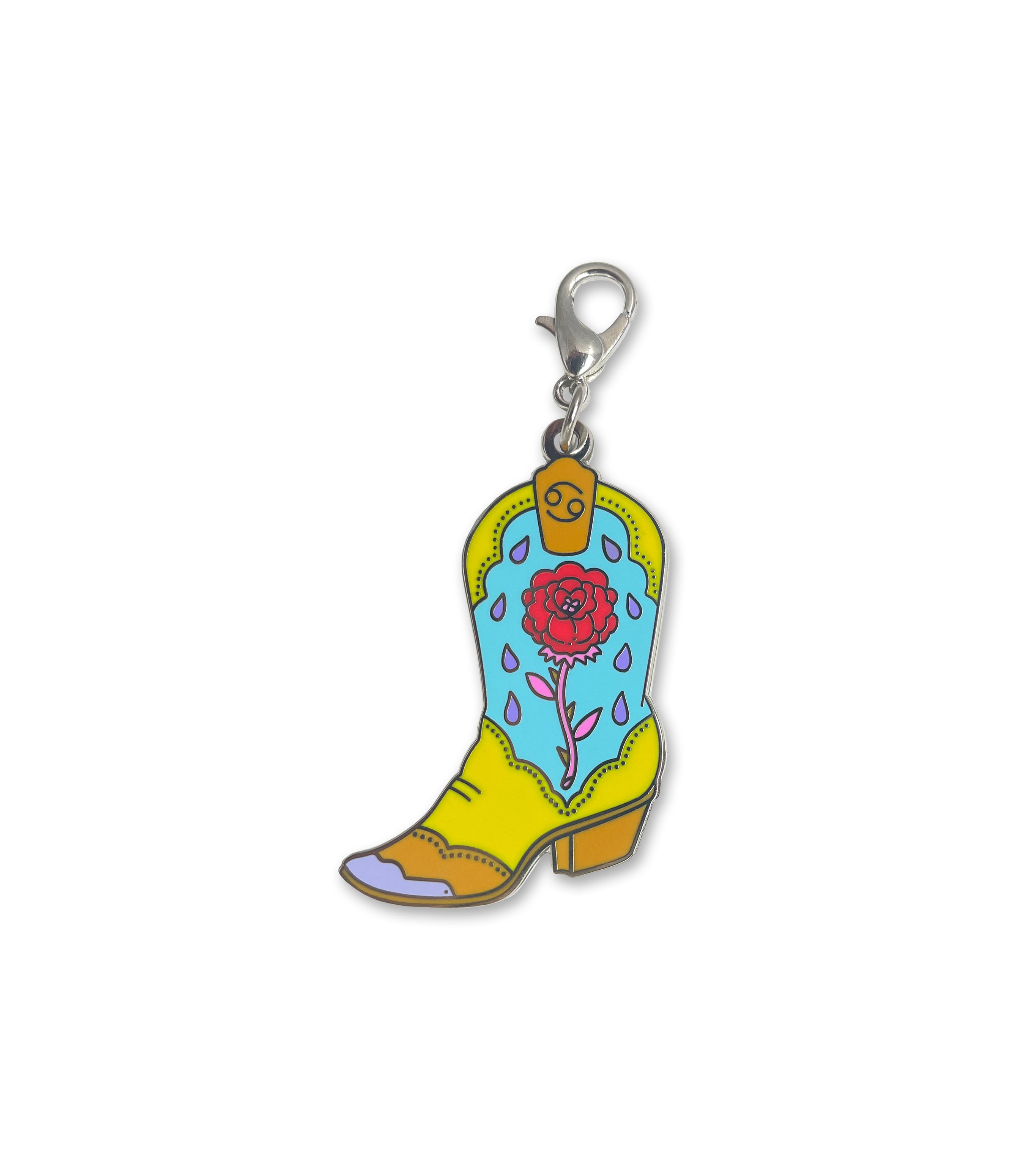 CANCER BOOT enamel pin or charm