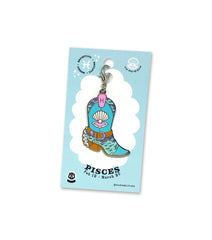 PISCES BOOT enamel pin or charm