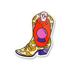 ZODIAC BOOTS 2.5” sticker - 12 STYLES TO CHOOSE FROM!