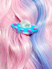 UFO acetate hair clip